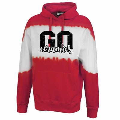 Bleach Dyed School Hoodies