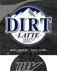Dirt Latte Koozie