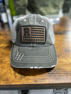 Distressed School Patch Hat