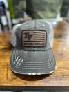 Distressed School Patch Hat