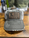 Distressed School Patch Hat