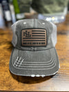 Distressed School Patch Hat