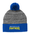 Heather Pom School Beanie