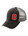 Distressed School Logo Hat