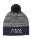 Heather Pom School Beanie