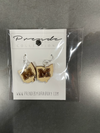 Wood School Logo Earring