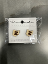 Wood School Logo Earring
