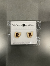 Wood School Logo Earring