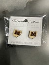 Wood School Logo Earring