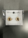 Wood School Logo Earring