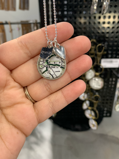 Map Necklace