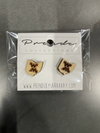 Wood School Logo Earring