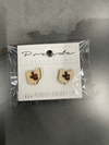 Wood School Logo Earring