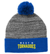 Heather Pom School Beanie