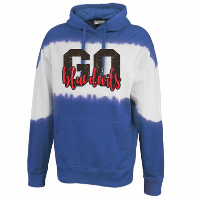 Bleach Dyed School Hoodies